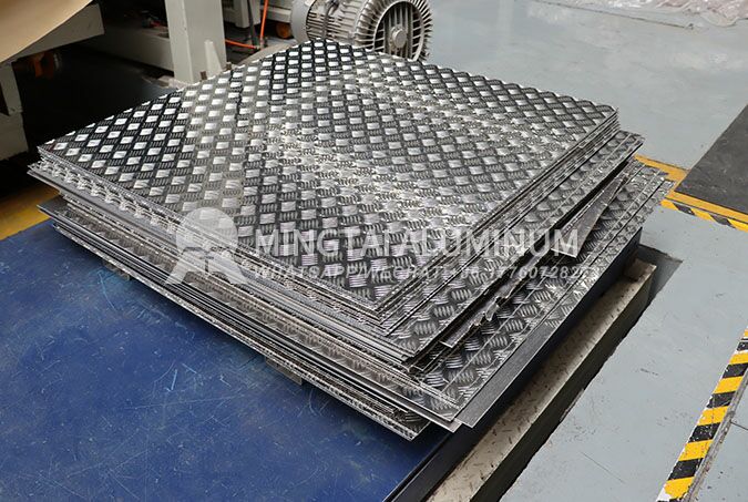 5754-H114 aluminum patterned plate