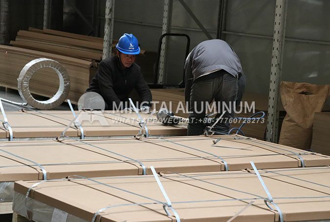 Packaging for 5A06 aluminum sheet