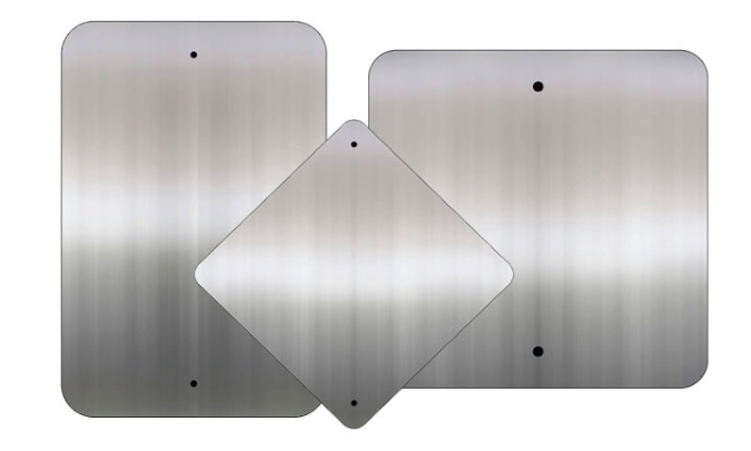 Aluminum Rectangle Road Sign Blanks