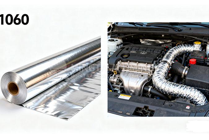 汽車隔熱罩用 1050/1060 鋁箔 Aluminum Foil for Auto Heat Shield