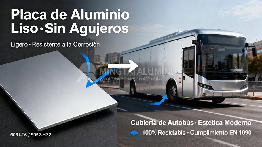 Placa de Aluminio de Gran Ancho 5052 para Revestimiento de Autobuses 1_0001_1