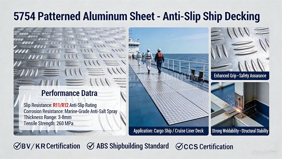 5754 Patterned Aluminum Sheet for Ship Decking 0_0004_1